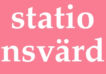 Synonym stationsvärd
