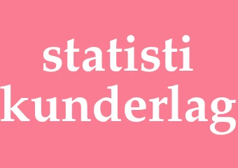Synonym statistikunderlag