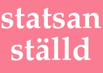 Synonym statsanställd