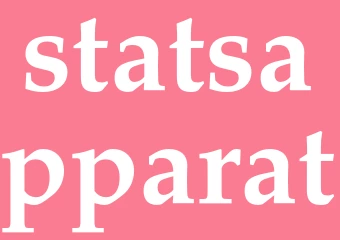 Synonym statsapparat