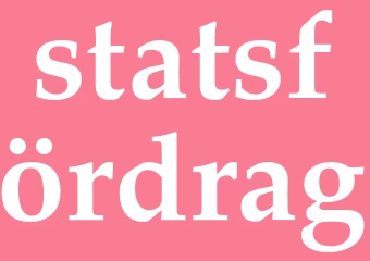 Synonym statsfördrag