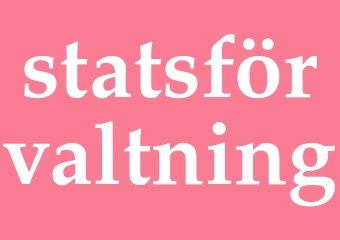 Synonym statsförvaltning