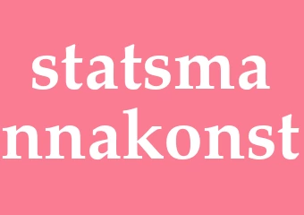 Synonym statsmannakonst