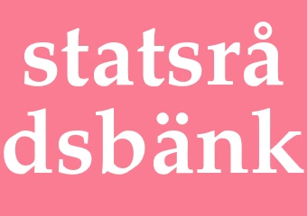 Synonym statsrådsbänk