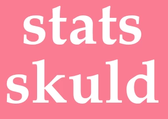 Synonym statsskuld