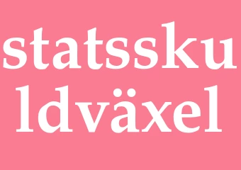 Synonym statsskuldväxel