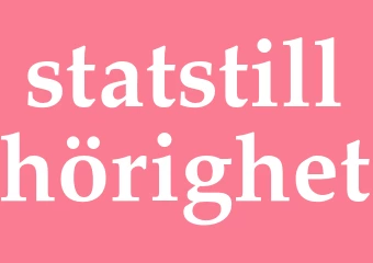 Synonym statstillhörighet
