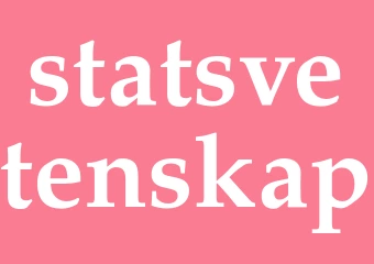 Synonym statsvetenskap