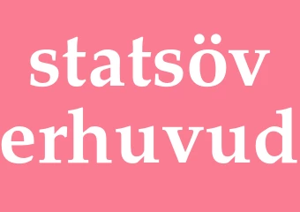 Synonym statsöverhuvud