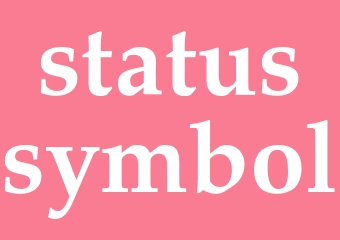 Synonym statussymbol