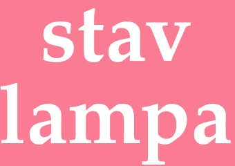 Synonym stavlampa