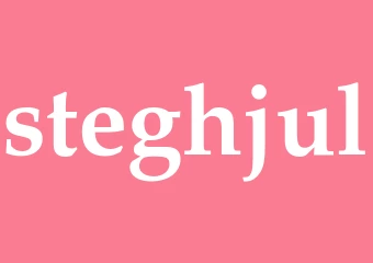 Synonym steghjul