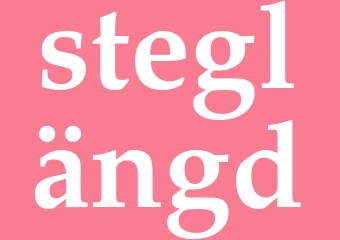 Synonym steglängd