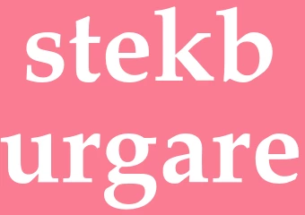 Synonym stekburgare