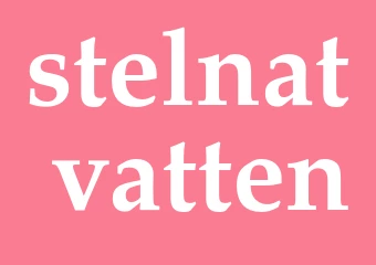 Synonym stelnat vatten