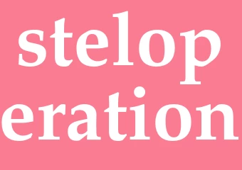 Synonym steloperation
