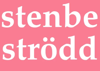 Synonym stenbeströdd