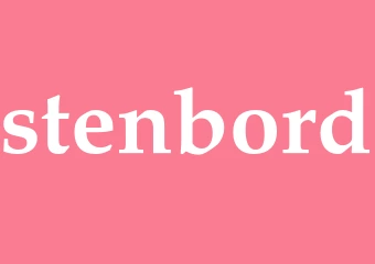 Synonym stenbord
