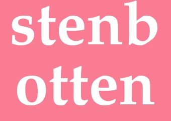 Synonym stenbotten