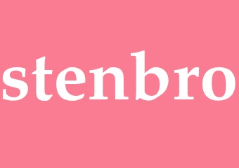 Synonym stenbro