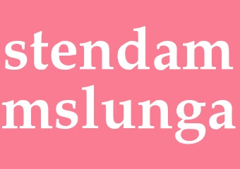 Synonym stendammslunga