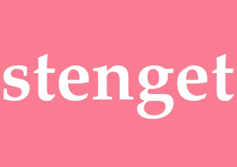 Synonym stenget