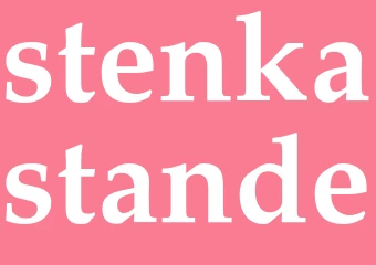 Synonym stenkastande