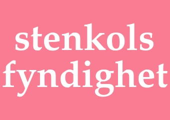 Synonym stenkolsfyndighet