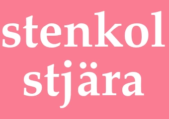 Synonym stenkolstjära