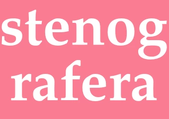 Synonym stenografera