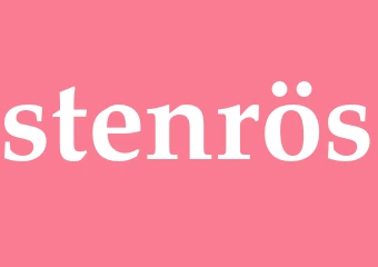 Synonym stenrös