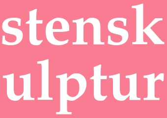Synonym stenskulptur
