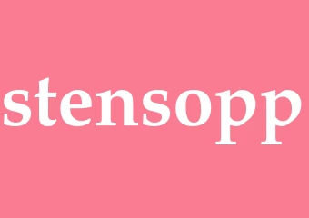 Synonym stensopp