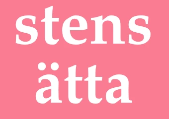 Synonym stensätta