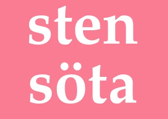 Synonym stensöta