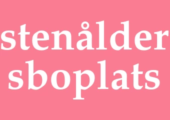 Synonym stenåldersboplats