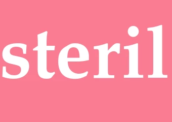 Synonym steril