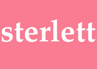 Synonym sterlett