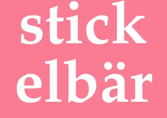 Synonym stickelbär