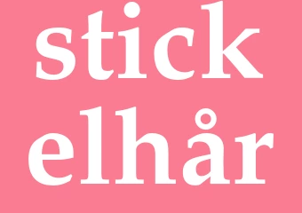 Synonym stickelhår