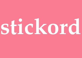 Synonym stickord