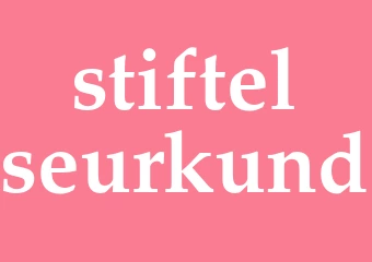 Synonym stiftelseurkund