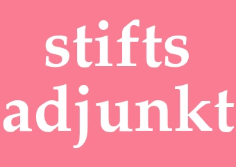 Synonym stiftsadjunkt