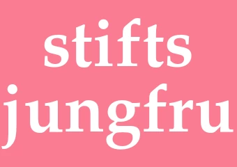 Synonym stiftsjungfru