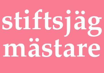 Synonym stiftsjägmästare