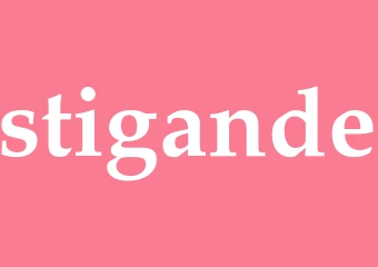 Synonym stigande