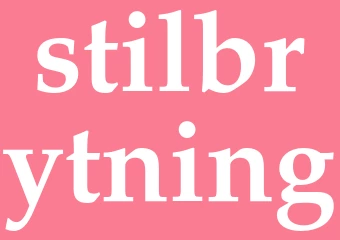 Synonym stilbrytning