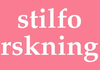 Synonym stilforskning