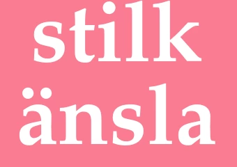 Synonym stilkänsla