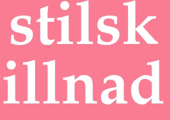 Synonym stilskillnad